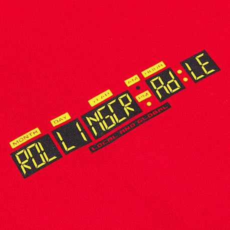 【ROLLING CRADLE】パーカ "TIME TRAVEL HOODIE" / RED