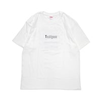 【月がさ】Tシャツ "Tsukigasa flower T-SHIRT" / WHITE