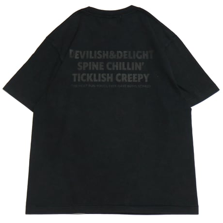 【SABBAT13】 Tシャツ "SCARE LOGO T" / FADEBLACK
