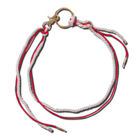 【ANIMALIA】ベルト "ROPE BELT" / RED