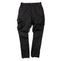 【VIRGOwearworks】カーゴパンツ "BAGGY D-CARGO RELOADED" / BLACK