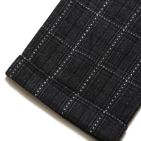 【SILLENT FROM ME】スラックス "KNOWLEDGE -Wool Slacks-" / BLACK
