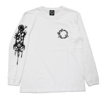 RISE UP LONG SLEEVE T-sh / WHITE