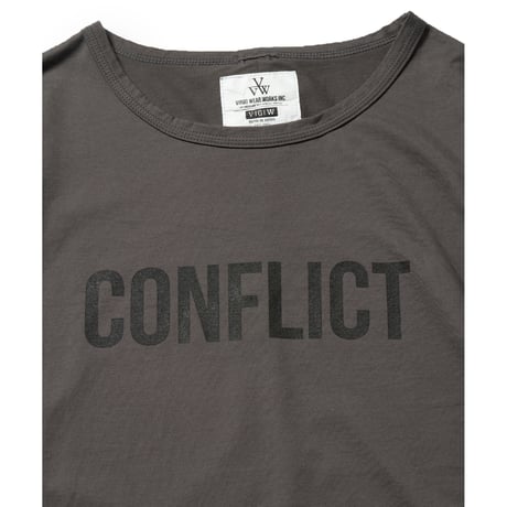 【VIRGOwearworks】Tシャツ "Ultimate [S] Conf" / CHARCOAL