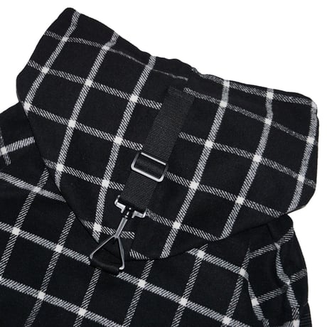 【SLEEPING TABLET】 "WOOLY [ SUSPEND ANORAK ]" / BLACK