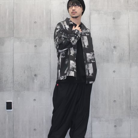【VIRGOwearworks】シャツ "Photogenic shirts" / BLACK