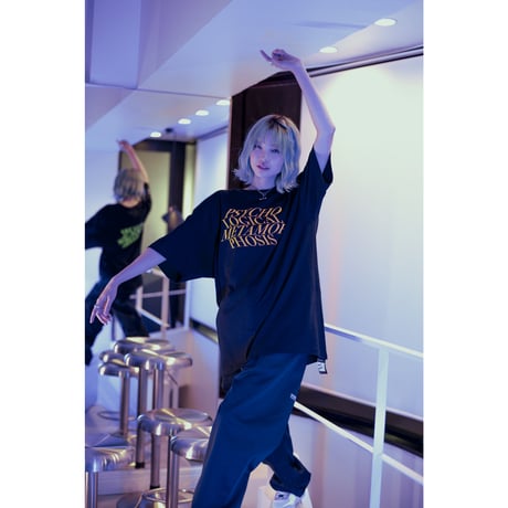 【PLMP】Tシャツ "MEANDRERING TEES" / BLACK