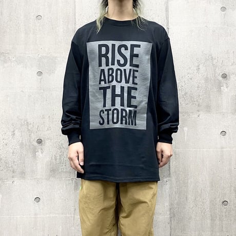 【VIRGOwearworks】ロンT "RATS BOX" / BLACK