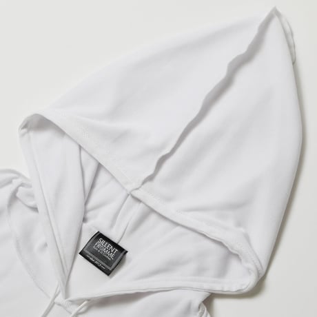 【SILLENT】パーカ "EVIDENCE -Plain Parka-" / WHITE