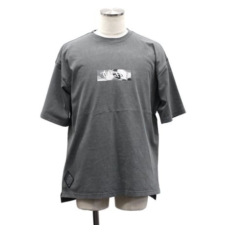 【GALFY】Tシャツ "ガルフィーカモボックスロゴ Tee" / BLACK