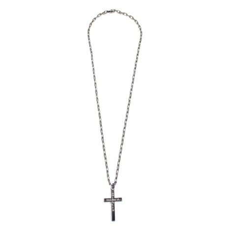 ZINC CROSS / SILVER,BLACK,BRASS