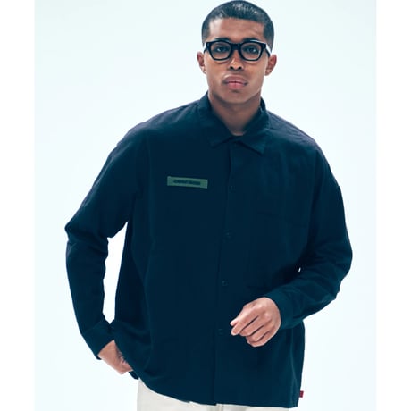 【VIRGOwearworks】シャツ "K-suit shirts" / BLACK