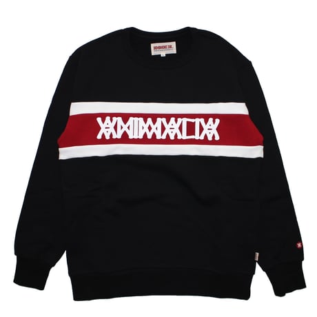 ANIMALIA クルースウェット "Club Sweat" / BLACK