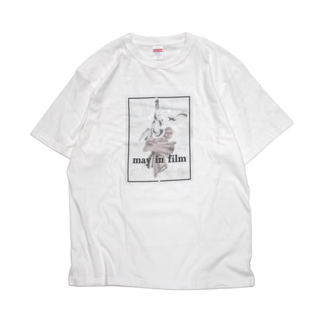 【may in film × STREET ARTS】Tシャツ "may in film Stage costume T-SHIRT" / WHITE
