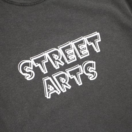 "STREET ARTS POP LOGO LONG SLEEVE T-SHIRT" / PEPPER