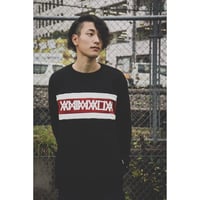 ANIMALIA クルースウェット "Club Sweat" / BLACK
