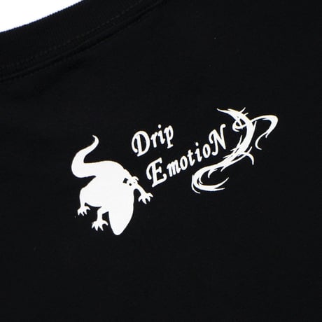 D,E Drip T-sh / BLACK