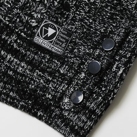 【SILLENT】セーター "VEIN -Cable Knit Sweater-" / MIXED