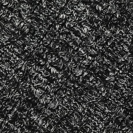 【SILLENT】セーター "VEIN -Cable Knit Sweater-" / MIXED