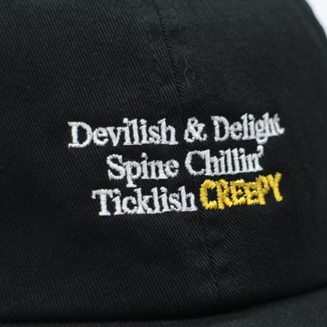 【SABBAT13】キャップ "CONCEPT LOW CAP" / BLACK