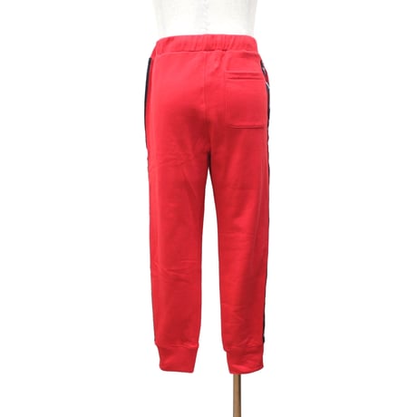 LILWHITEDOT スウェットパンツ TWISTED- SWEAT PANTS / RED