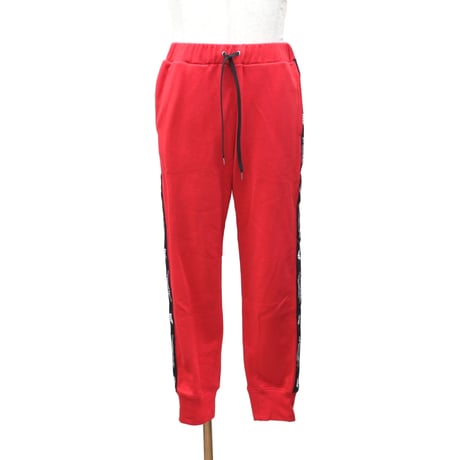LILWHITEDOT スウェットパンツ TWISTED- SWEAT PANTS / RED