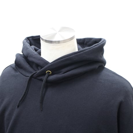 【VIRGOwearworks】パーカ "Organic sustainable collared hoodie" / BLACK