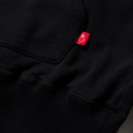 【VIRGOwearworks】パーカ "Organic sustainable collared hoodie" / BLACK