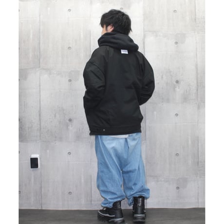 【SABBAT13】ブルゾン "BLACK CAT SWING TOP" / BLACK