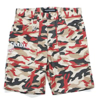 BIG POCKET SHORTS / RED