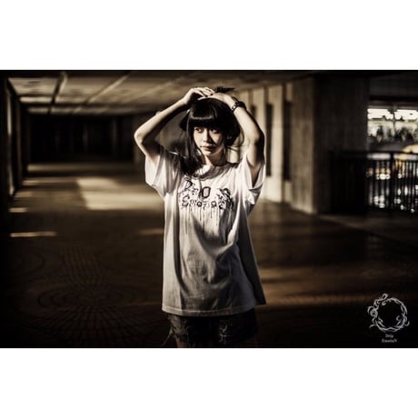 Drip LOGO T-sh  / WHITE