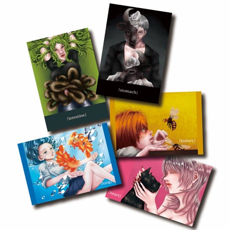 "illust postcard"