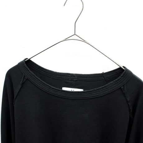 【USED】VIRGOwearworks "New perfection L/S [raglan sleeve]" / BLACK size4(XL)