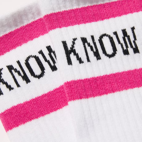 【VIRGOwearworks】ソックス "Nme socks" / WHITE