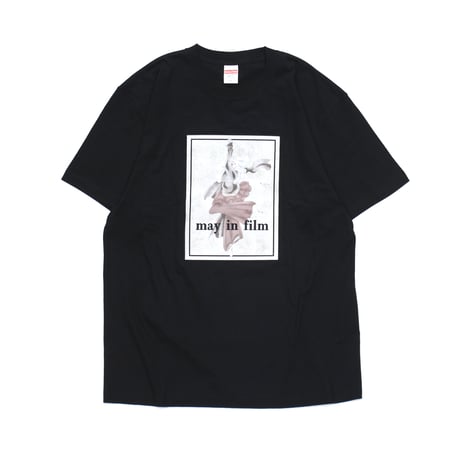 【may in film × STREET ARTS】Tシャツ "may in film Stage costume T-SHIRT" / BLACK
