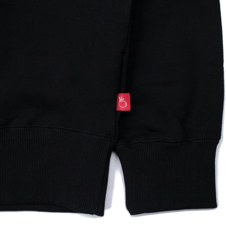 【VIRGOwearworks】 パーカ "CROSS HOODIE" / BLACK