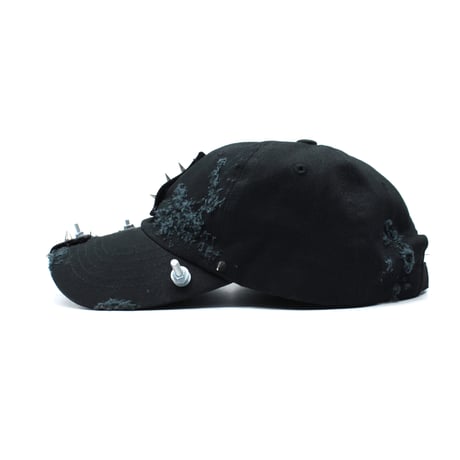 【BLXCK TOKYO】キャップ "Extra Damaged Dad Hat"
