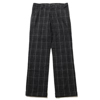 【SILLENT FROM ME】スラックス "KNOWLEDGE -Wool Slacks-" / BLACK