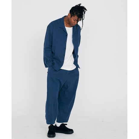 【VIRGOwearworks】シャツ "Vintage finish smart shirts" / BLUE