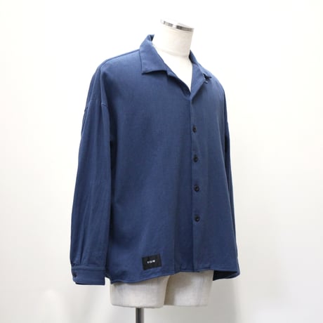 【VIRGOwearworks】シャツ "Vintage finish smart shirts" / BLUE