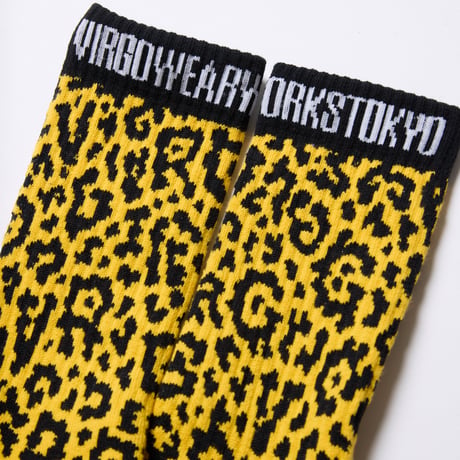 【VIRGOwearworks】8月入荷予定"VGW LEOPARD SOCKS"