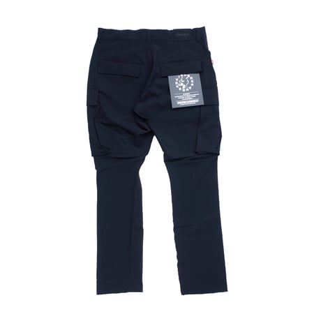 【VIRGOwearworks】 カーゴパンツ "SLIM MILITARY STRETCH CARGO" / BLACK