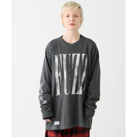 【VIRGOwearworks】ロンT "FUZZ BURNOUT L/S" / BLACK