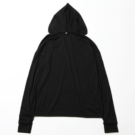 【SILLENT】パーカ "EVIDENCE -Plain Parka-" / BLACK