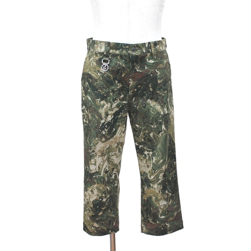 ROLLING CRADLE クロップドパンツ MARBLE WIDE CROPPED PAN