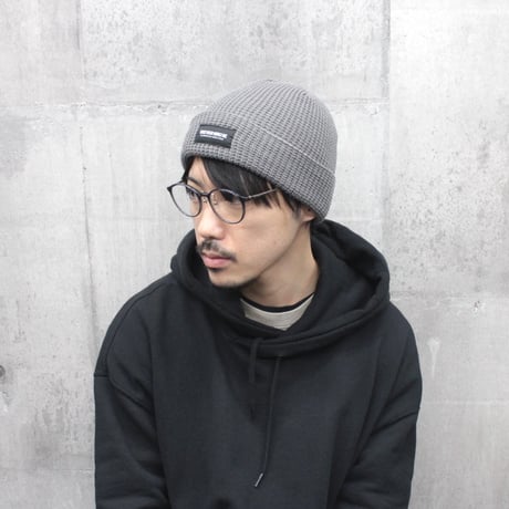 【VIRGOwearworks】ニットキャップ "S/T knit cap" / GRAY
