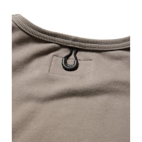 【VIRGOwearworks】スウェット "NEBULA HYBRID CREW SWT" / CHARCOAL