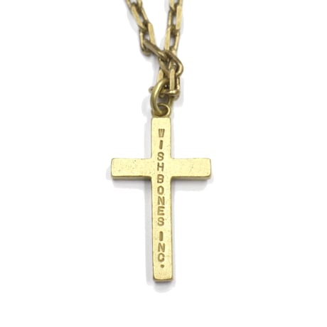 ZINC CROSS / SILVER,BLACK,BRASS