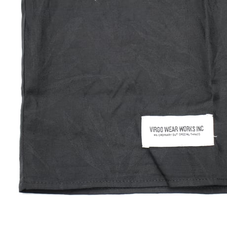 【VIRGOwearworks】シャツ "Shadow hawaiian shirts" / BLACK