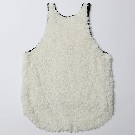 【SILLENT】タンクトップ "DOUGLAS -Fuzzy Tank Top-" / WHITE